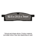 EBC Motorcycle Brake Pads for YAMAHA DT 50 LC 1998