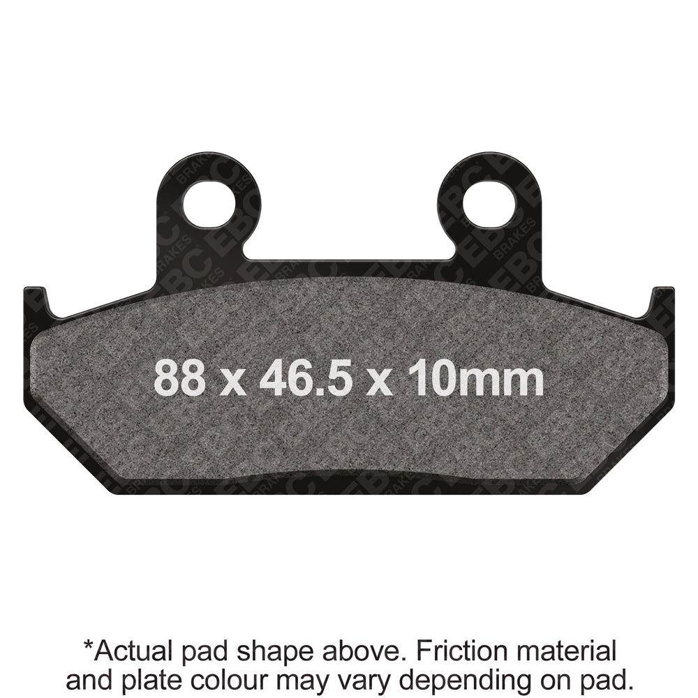 EBC Motorcycle Brake Pads for HONDA VT 600 CN Shadow Custom 1993