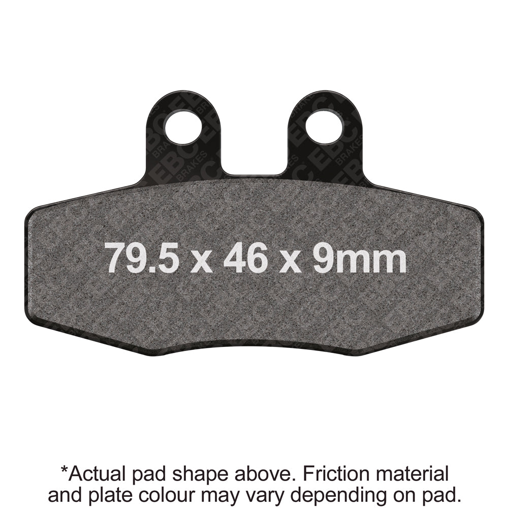 EBC Motorcycle Brake Pads for KTM EXC|EGS 250 1988