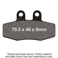 EBC Motorcycle Brake Pads for KTM LC4 EXC 600 1990-1991