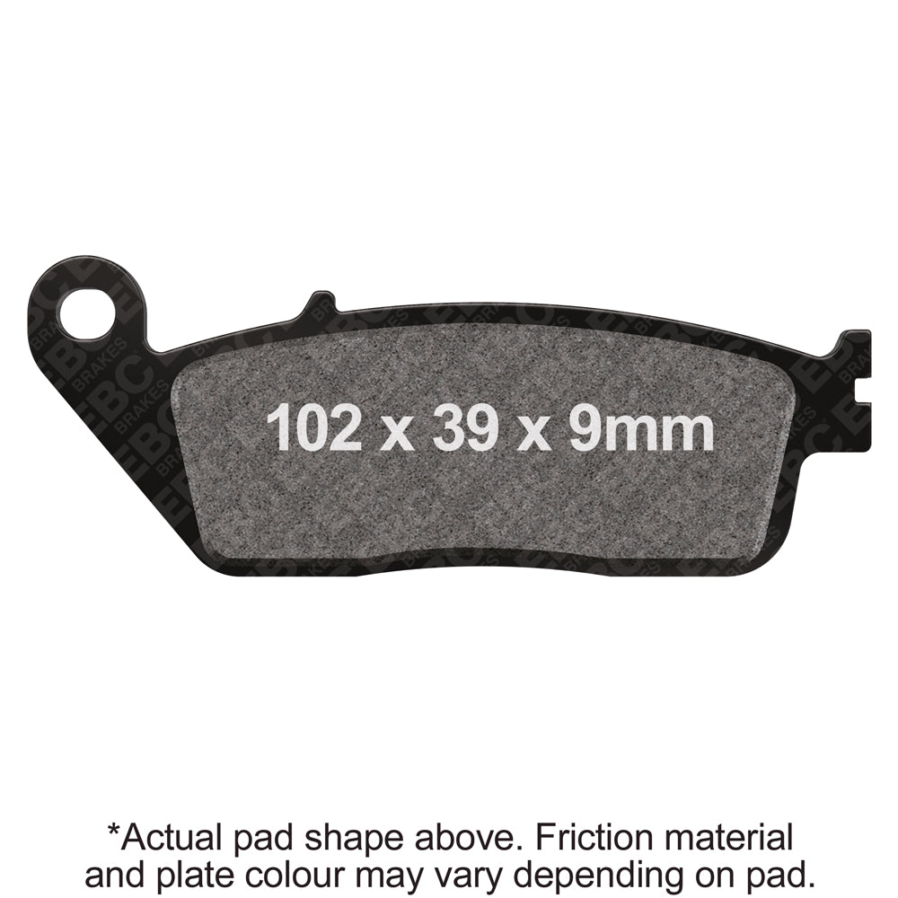 EBC Motorcycle Brake Pads for TRIUMPH HINCKLEY PRODUCED MACHINES Scrambler 865 2006-2009