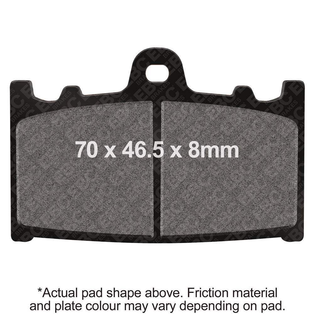 EBC Motorcycle Brake Pads for SUZUKI GSF 650- Bandit 2007-2011