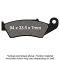 EBC Motorcycle Brake Pads for SUZUKI RM-Z 250 2008-2018