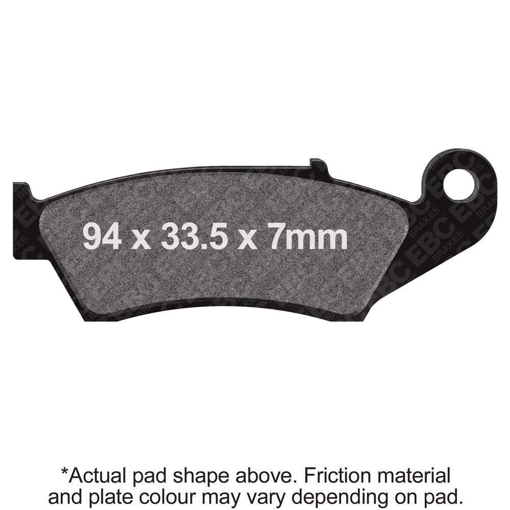 EBC Motorcycle Brake Pads for SUZUKI RM-Z 250 2008-2018