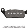 EBC Motorcycle Brake Pads for HONDA VT 1100 C3 1998-2000