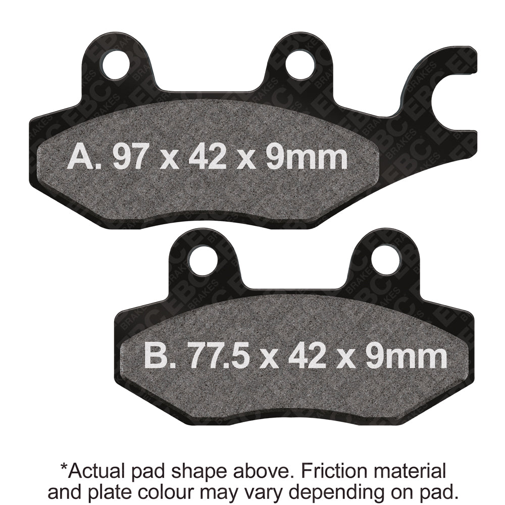 EBC Motorcycle Brake Pads for KAWASAKI Z 7 Hybrid 2024