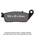 EBC Motorcycle Brake Pads for SUZUKI DL 250 V-Strom 2018-2021