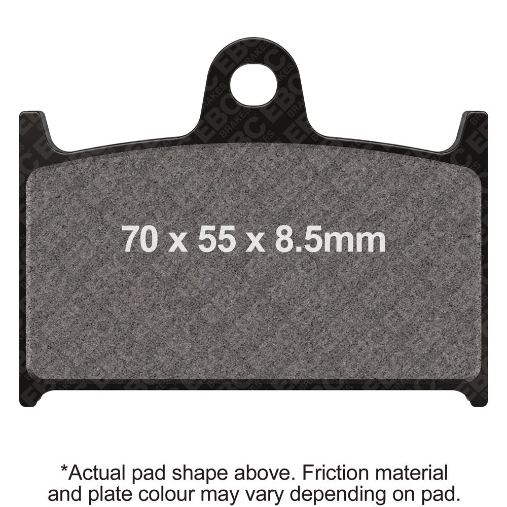 EBC Motorcycle Brake Pads for TRIUMPH HINCKLEY PRODUCED MACHINES Speed Triple 955 EFi 2002-2004
