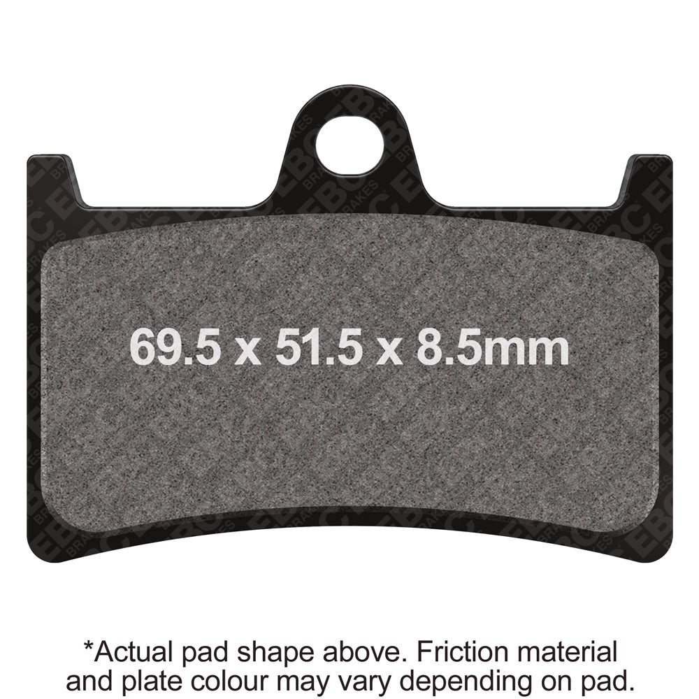 EBC Motorcycle Brake Pads for YAMAHA Tracer 700 GT 2020