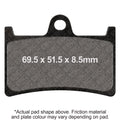EBC Motorcycle Brake Pads for YAMAHA T-Max 560 2019-2024