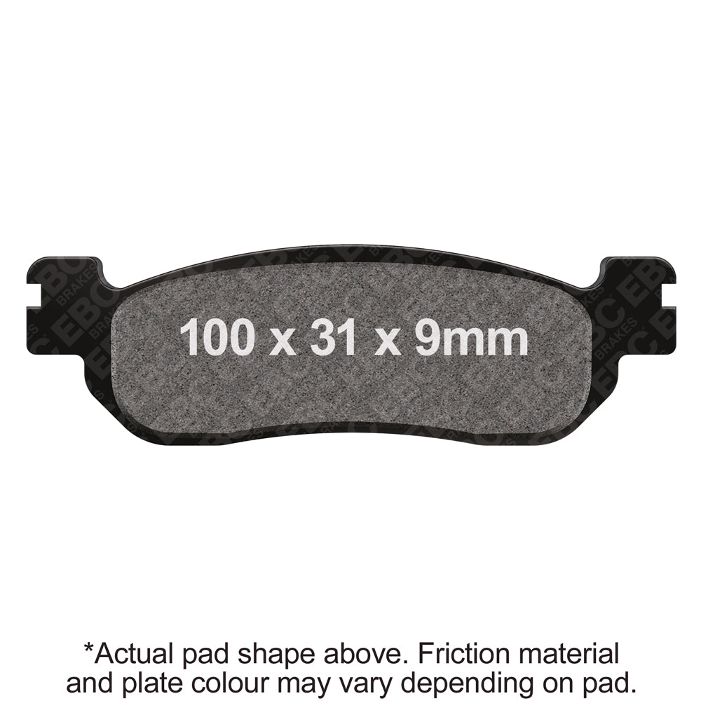 EBC Motorcycle Brake Pads for YAMAHA FIZ 1997