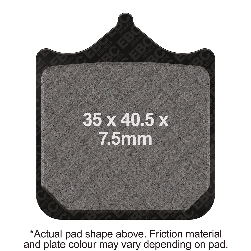EBC Motorcycle Brake Pads for DUCATI 999 R Xerox 2006