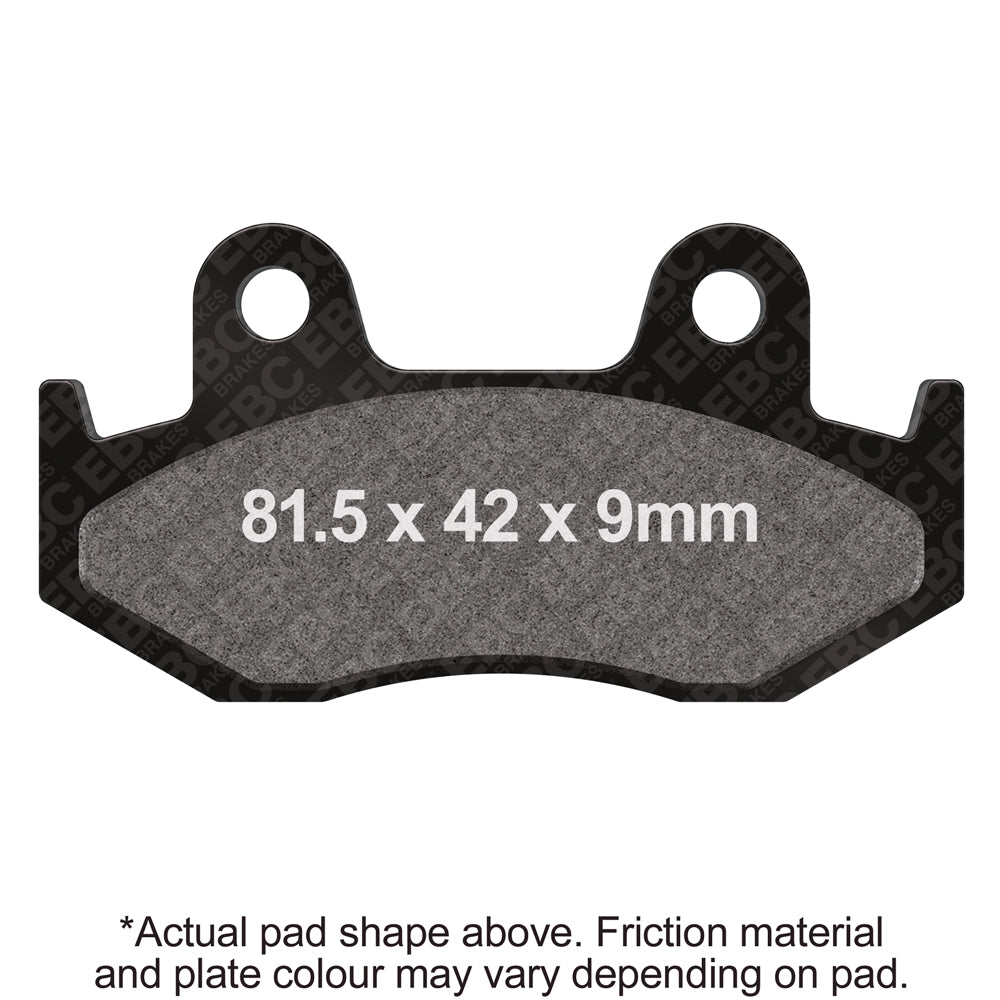 EBC Motorcycle Brake Pads for HONDA SH 150i 2004-2008