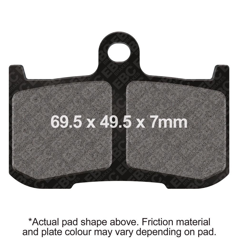 EBC Motorcycle Brake Pads for SUZUKI GSX 1300 B-King 2008-2012