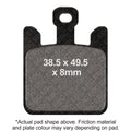 EBC Motorcycle Brake Pads for SUZUKI GSXR 1000 K3 2003