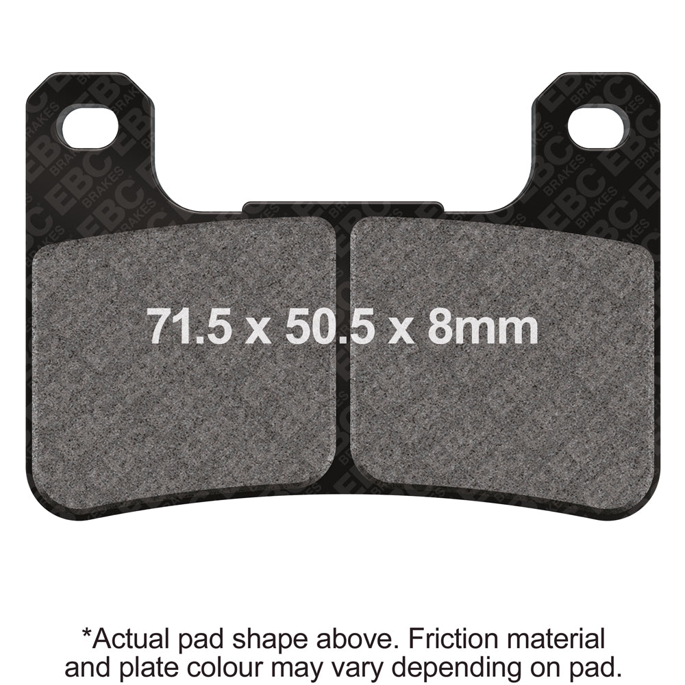 EBC Motorcycle Brake Pads for SUZUKI DL 1000 XT V-Strom 2018-2020