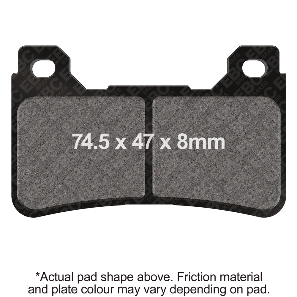 EBC Motorcycle Brake Pads for HONDA VFR 800 X Crossrunner 2015-2016
