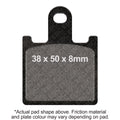 EBC Motorcycle Brake Pads for KAWASAKI Z 1000 ZR ABS 2007-2009