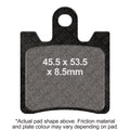 EBC Motorcycle Brake Pads for TRIUMPH HINCKLEY PRODUCED MACHINES Trophy 1215 2012-2016