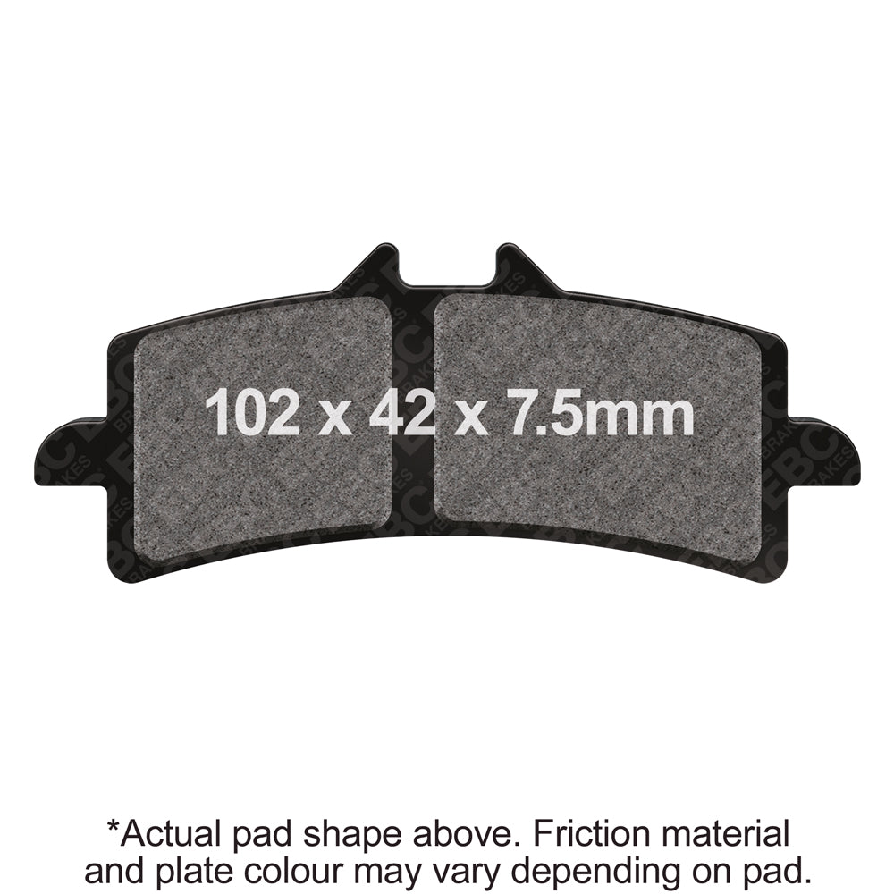 EBC Motorcycle Brake Pads for SUZUKI GSXR 600 2011-2023