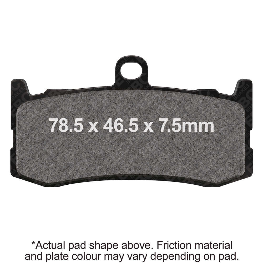 EBC Motorcycle Brake Pads for TRIUMPH HINCKLEY PRODUCED MACHINES Daytona 675 2009-2012