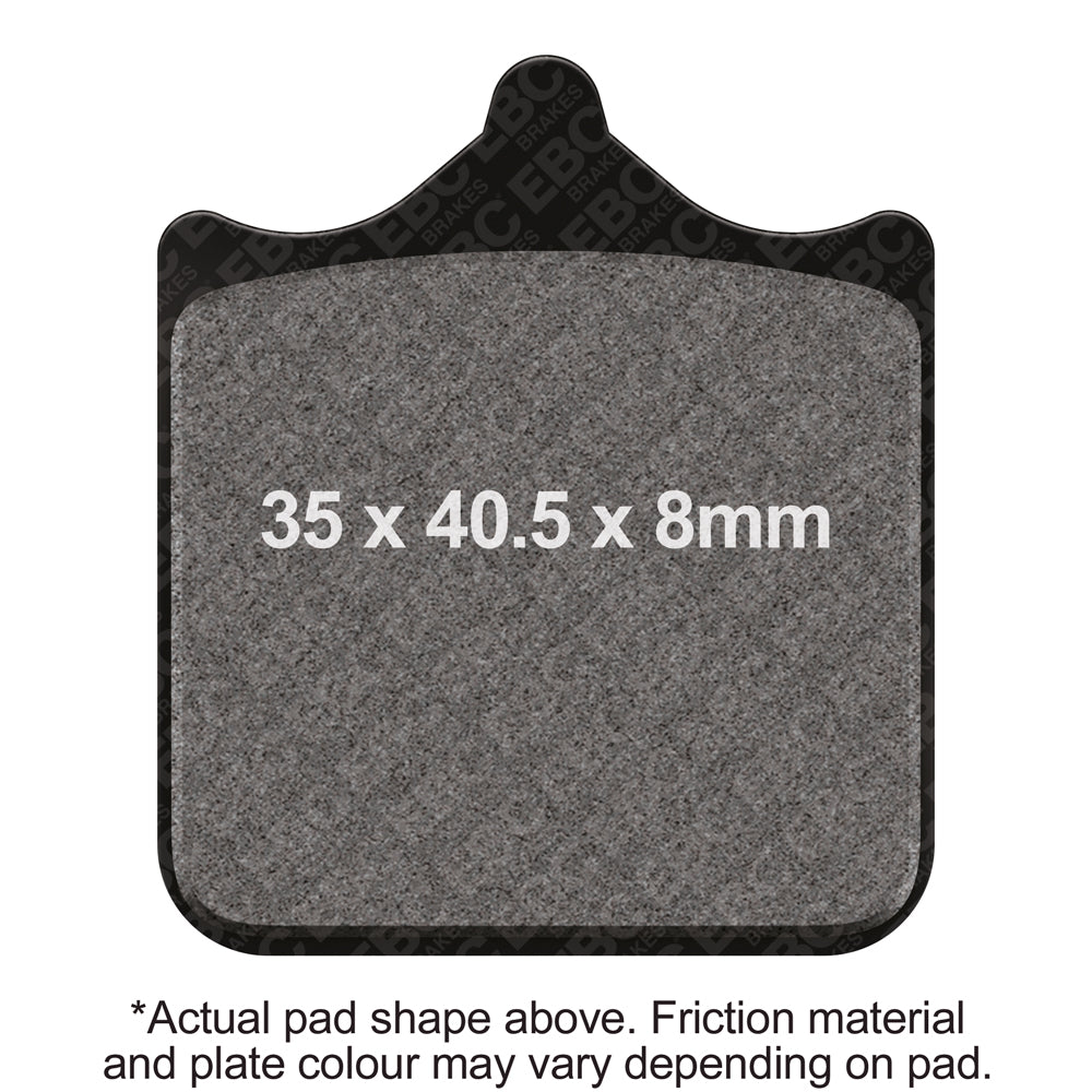 EBC Motorcycle Brake Pads for TRIUMPH HINCKLEY PRODUCED MACHINES Scrambler 900 2025-2026