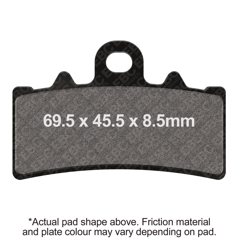 EBC Motorcycle Brake Pads for TRIUMPH HINCKLEY PRODUCED MACHINES Speed 400 2025-2026