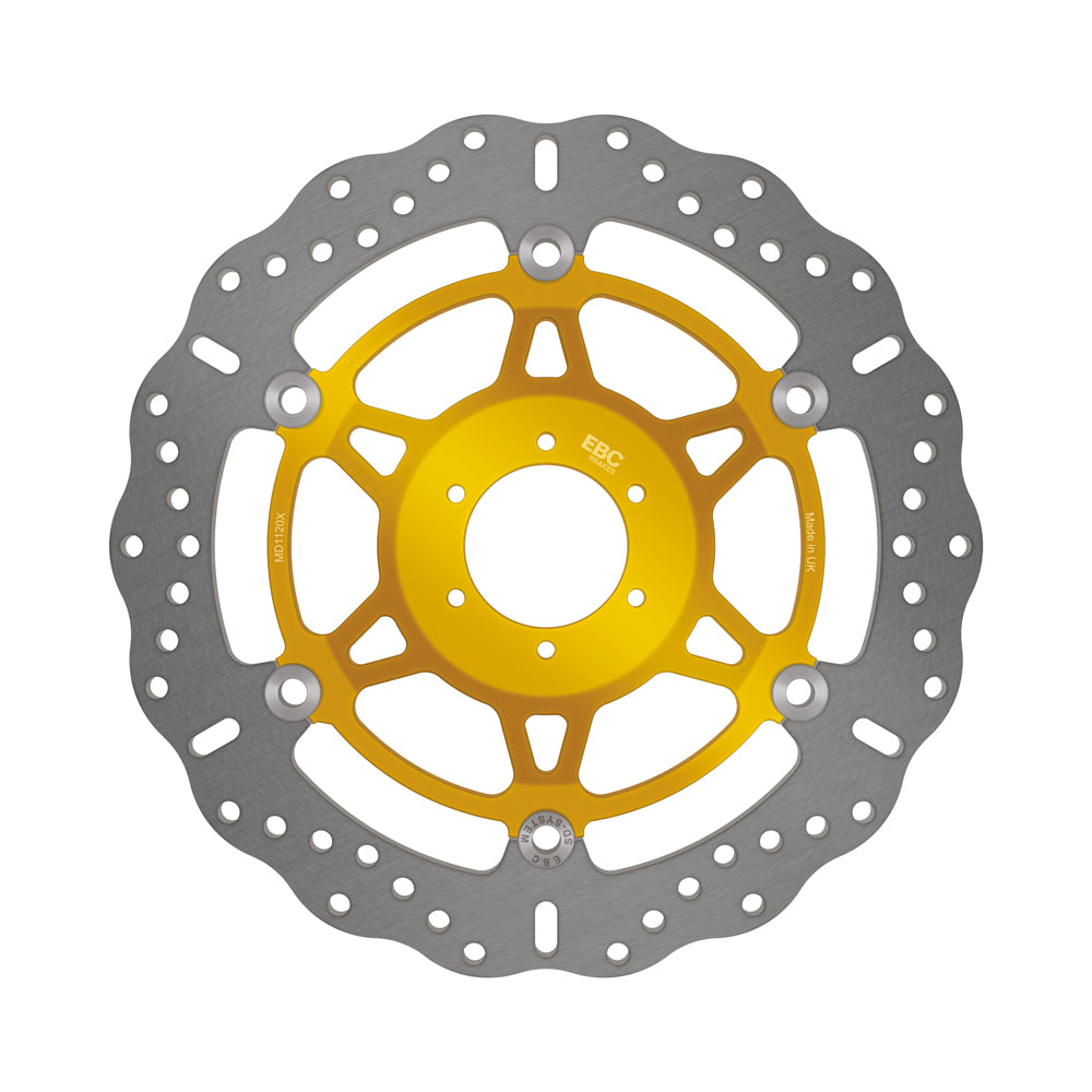 EBC OE Disc Rotor Contour Profile Disc Rotor for HONDA CBR 1100 XX Blackbird 1997-1998