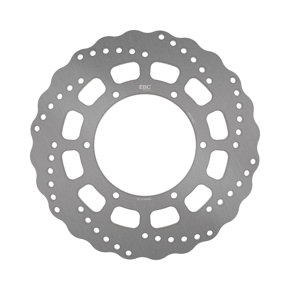EBC Motorcycle Brake Disc (Contour Profile) for YAMAHA XVS 1300 A Midnight Star 2007-2016