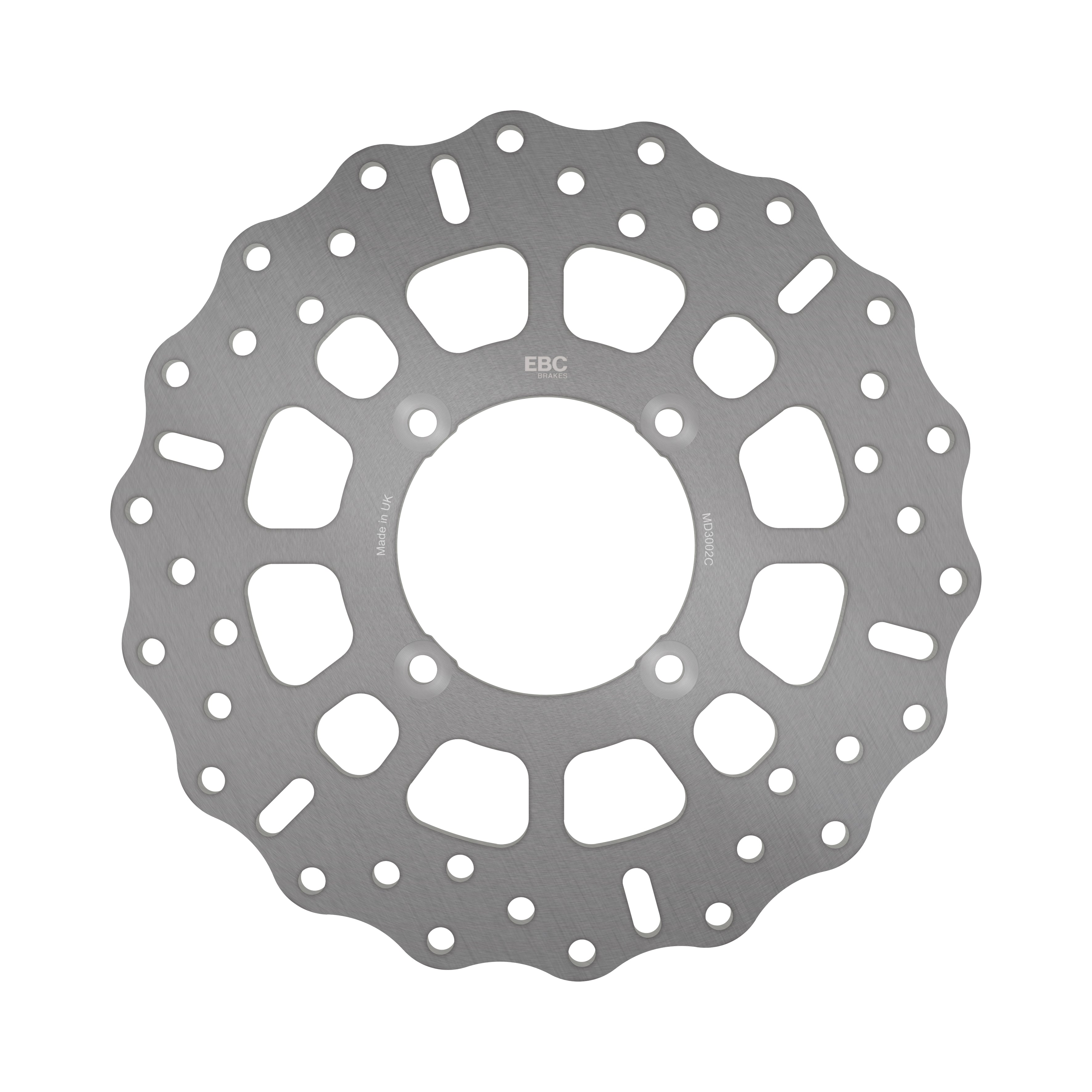 EBC Motorcycle Brake Disc (Contour Profile) for SUZUKI GSX 400 GK74A 1988-1990
