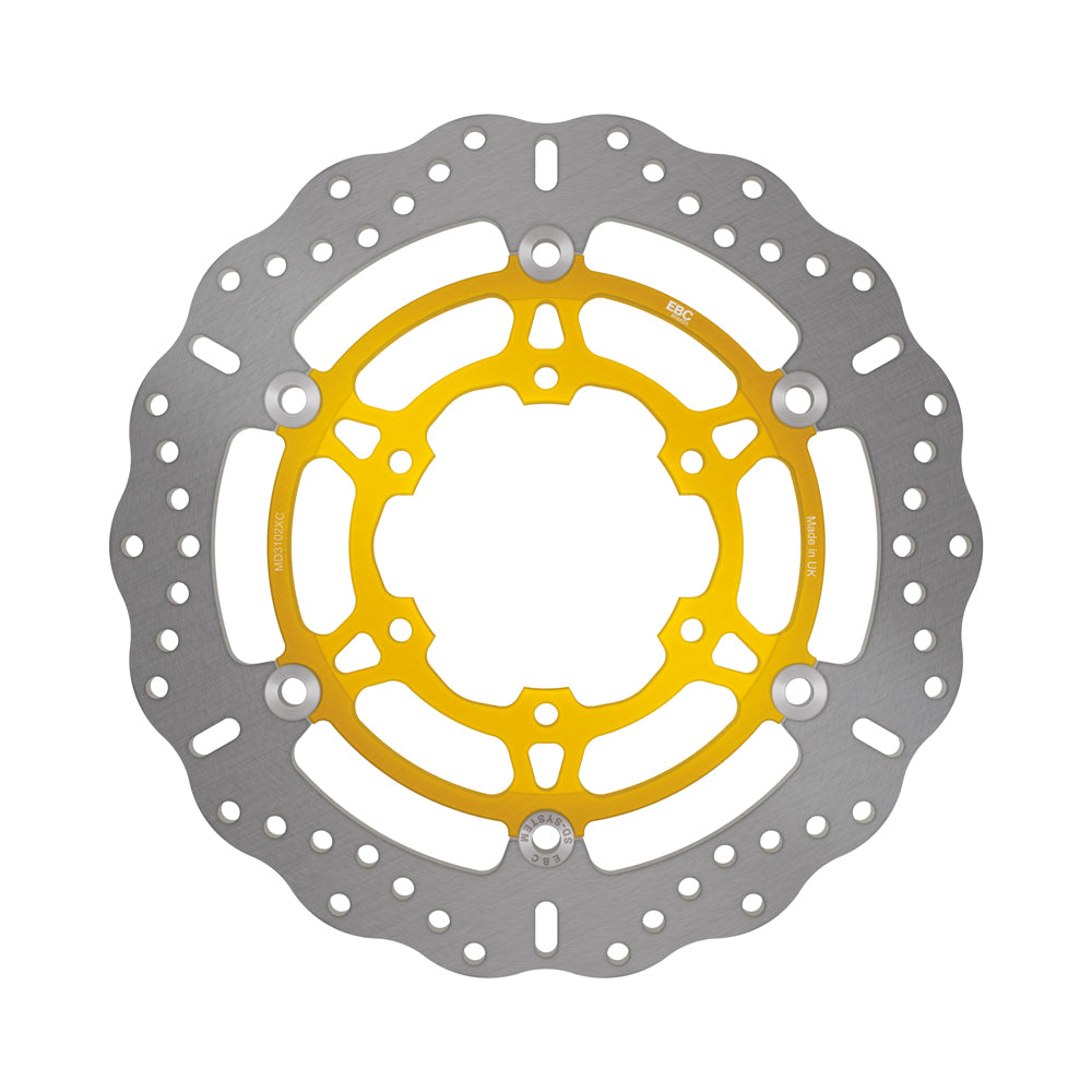 EBC OE Disc Rotor Contour Profile Disc Rotor for SUZUKI GSXR 1000 K9|L0|L1 2009-2011