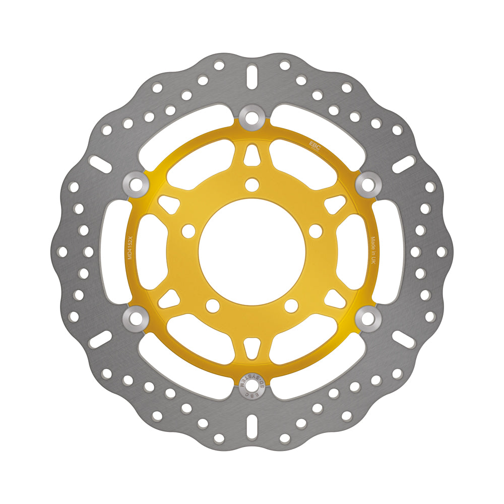EBC OE Disc Rotor Contour Profile Disc Rotor for KAWASAKI Z 750 R Black Ed ZR 2012