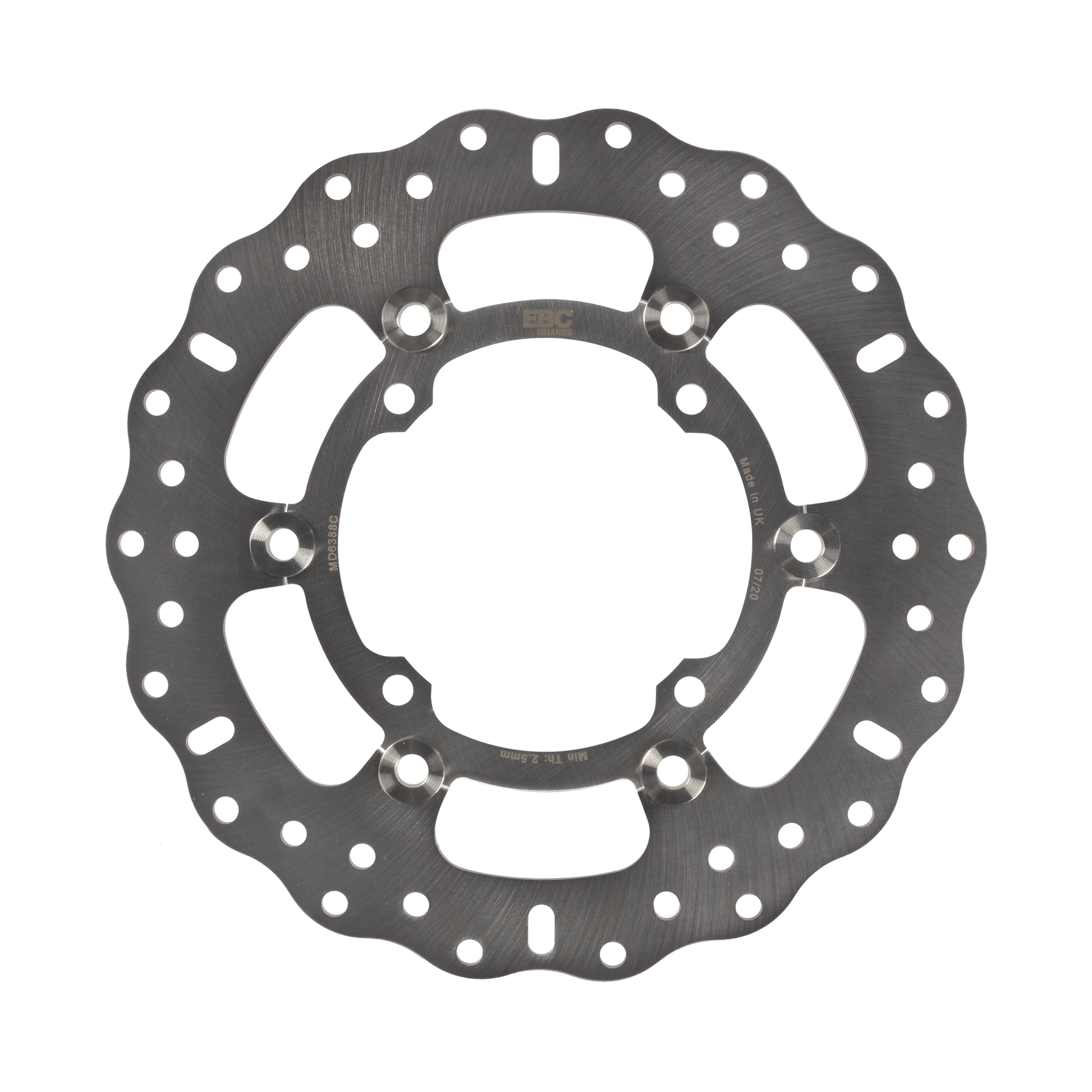 EBC OE Disc Rotor Contour Profile Disc Rotor for KAWASAKI KX 250 F 2019-2026