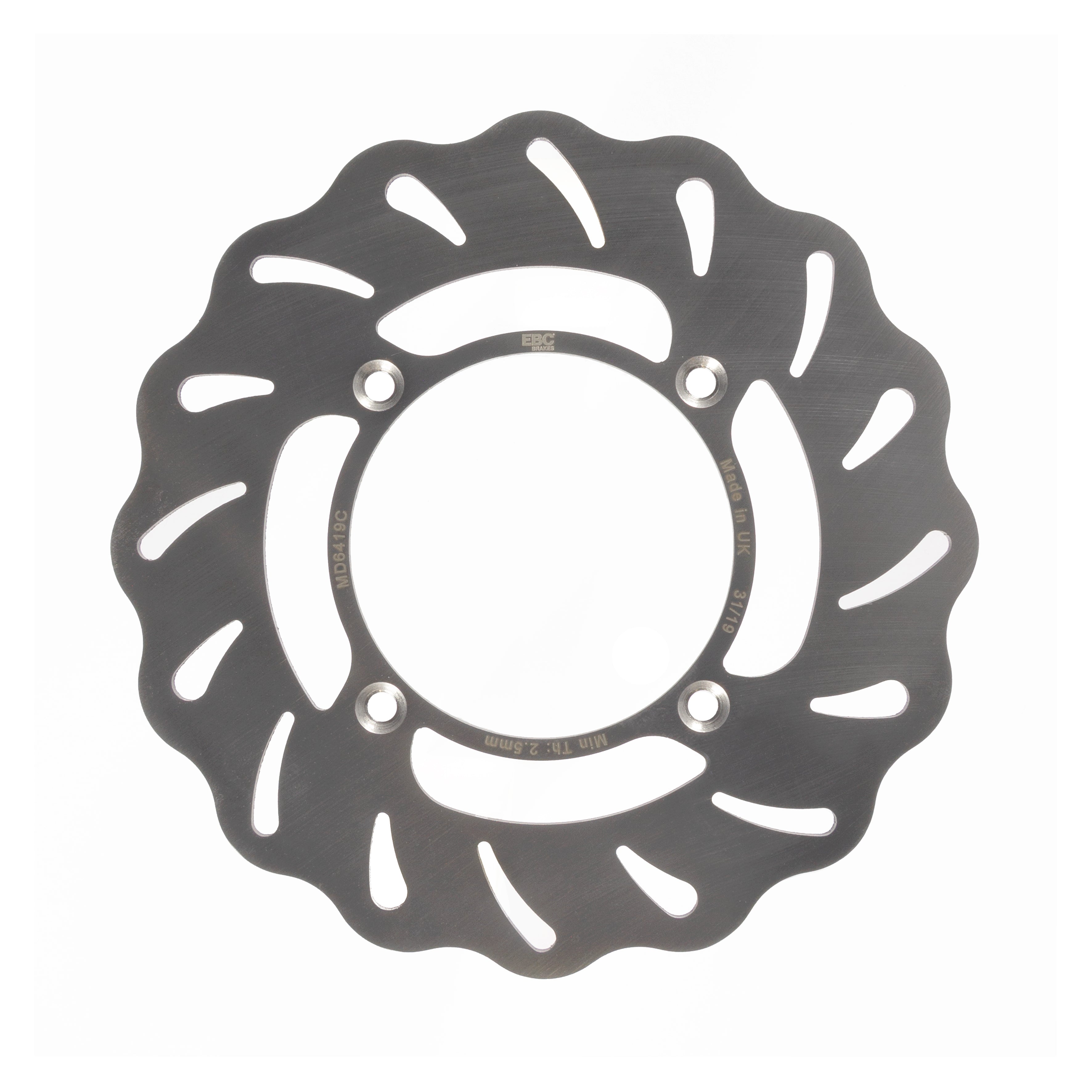 EBC Motorcycle Brake Disc (Contour Profile) for YAMAHA YZ 65 2018-2026