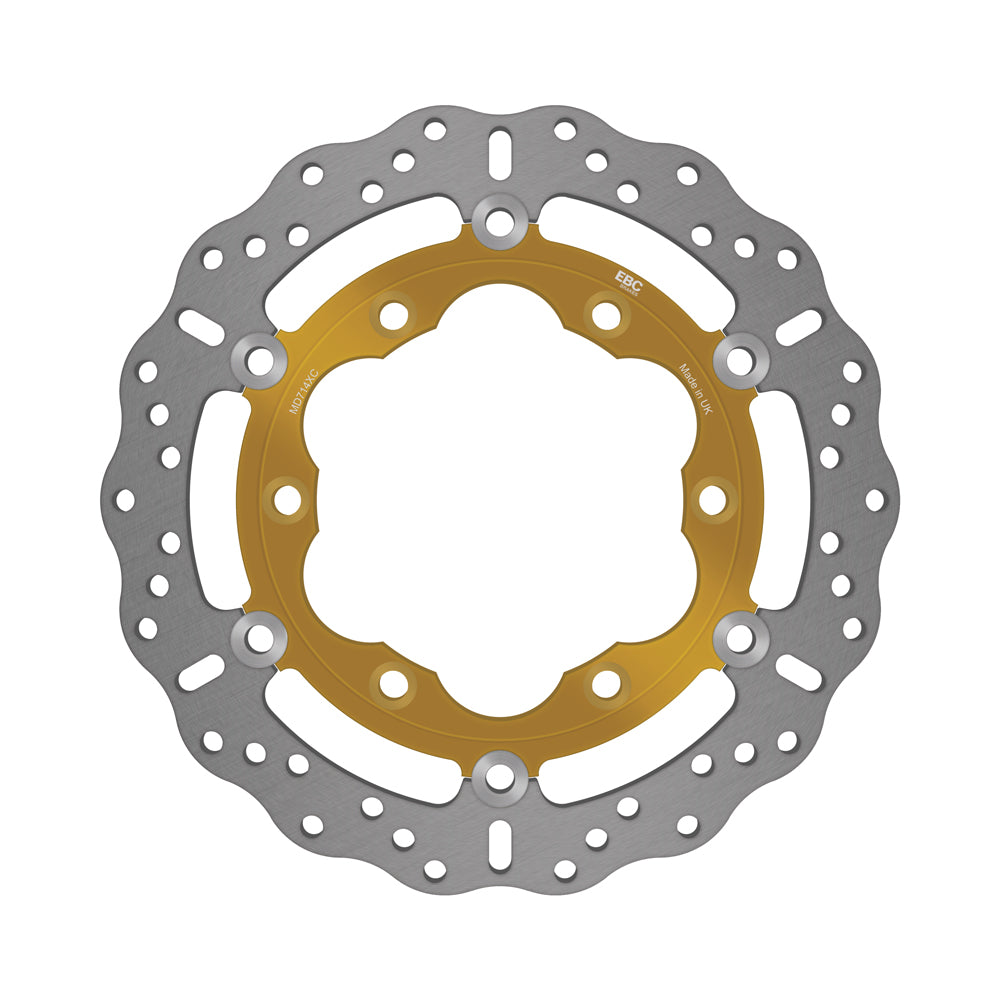 EBC OE Disc Rotor Contour Profile Disc Rotor for KAWASAKI GPZ 500 S EX D 1994-2001