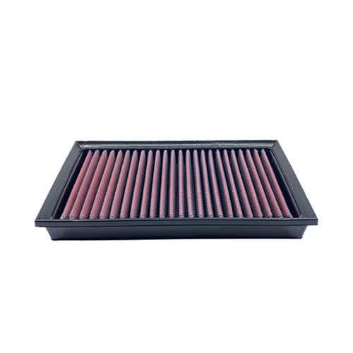 DNA high-flow performance air filter fitted to BMW M1000RR 2021-2025 airbox with cotton gauze construction_1