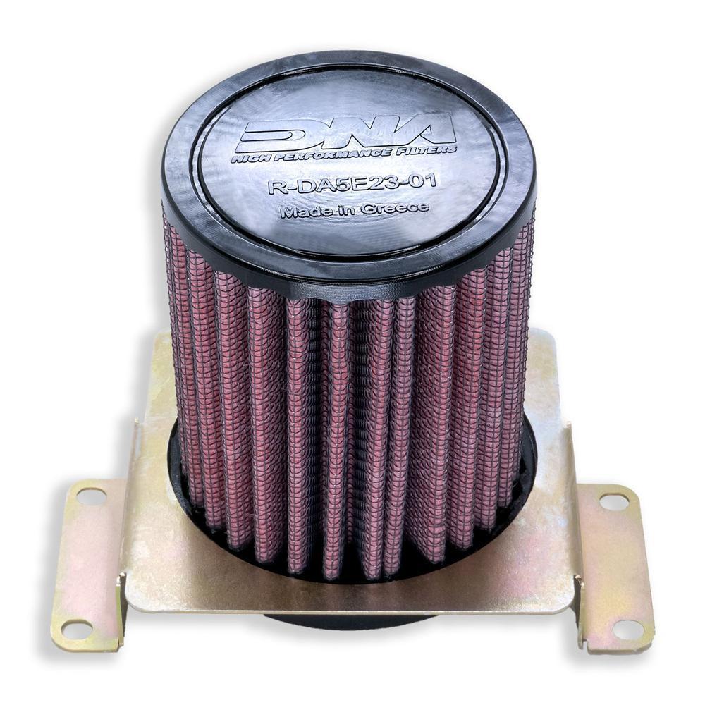 DNA high-flow round air filter fitted to Kove Maverick 510X 2025-2026 for road and off-road use
