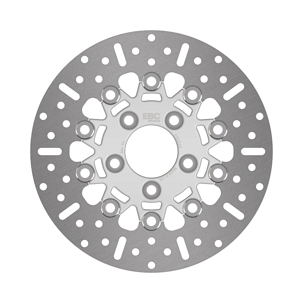 EBC Motorcycle Brake Disc (Floating Conversion) for HARLEY DAVIDSON Sportster XL 1200 V Seventy Two 2014-2016