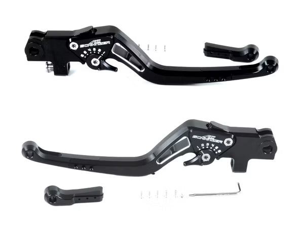AC Schnitzer Brake and clutch lever adjustable ac S2 (set)  R nineT 2017-20 (S700005-H15-V15-001)