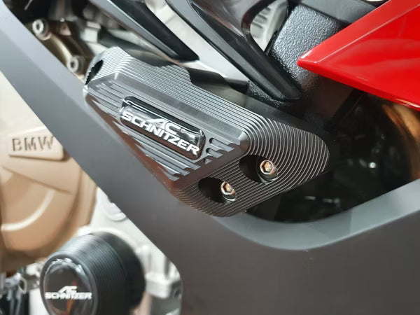 AC Schnitzer Crash pads black right left  S 1000 RR 2019-22 (S700371-F15-001)
