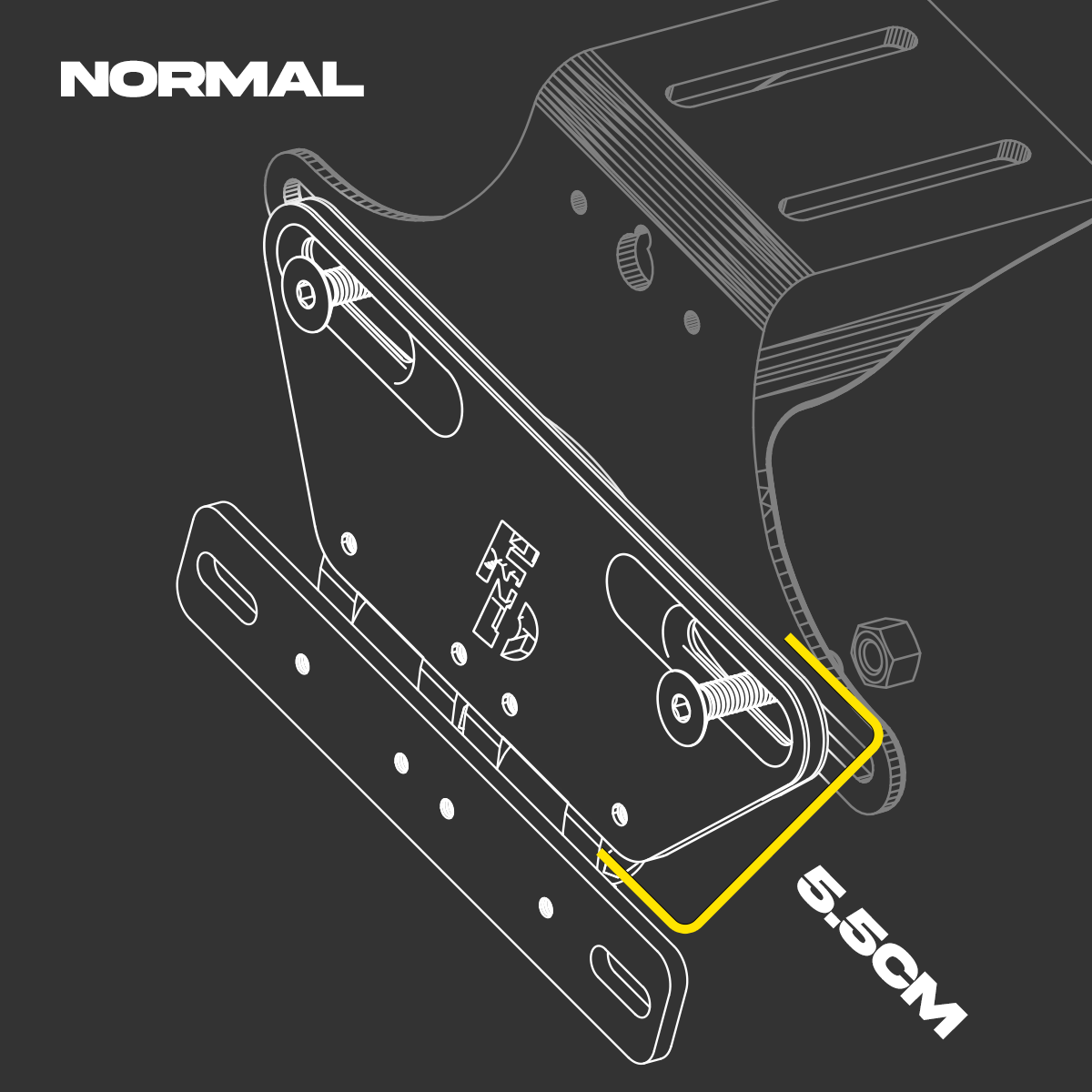 Universal Adjustable / Flip Bracket Flip N Dip