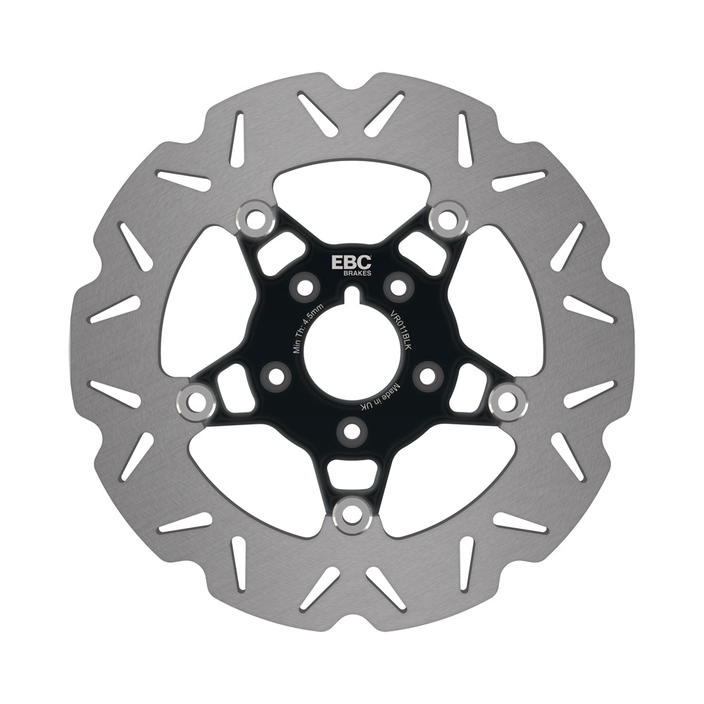 EBC Vee Floating Disc Rotor for HARLEY DAVIDSON Touring FLT, FLHT, FLHTCI Ultraglide®, Electraglide®, Electraglide Classic®/Ultra Classic® 1986-1999