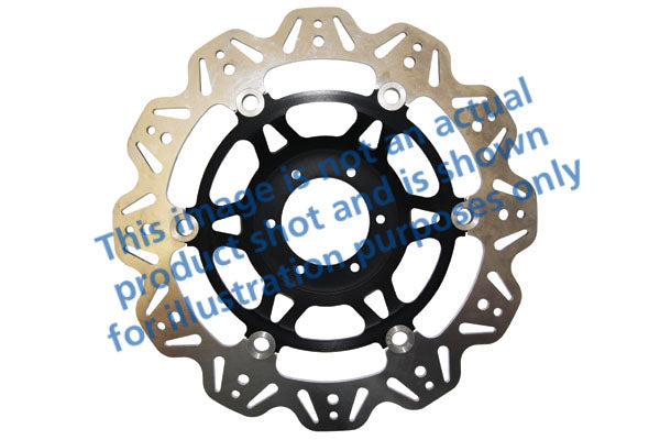 EBC Vee Floating Disc Rotor for YAMAHA FZR 1000 EX UP 1989-1990