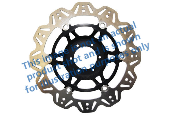 EBC Vee Floating Disc Rotor for SUZUKI GSR 750 L 2011-2016