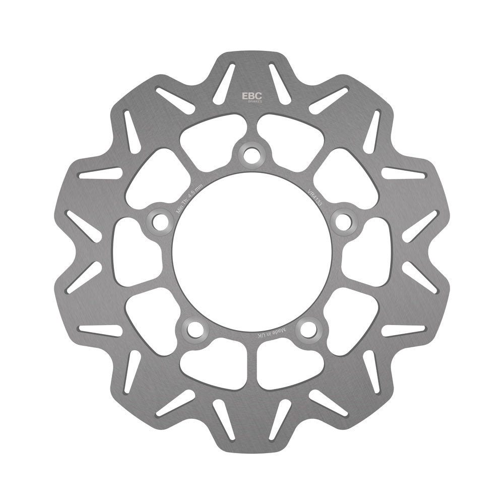 EBC Motorcycle Brake Disc (Vee Floating) for KAWASAKI ZRX 1200 R ZR 2001-2008