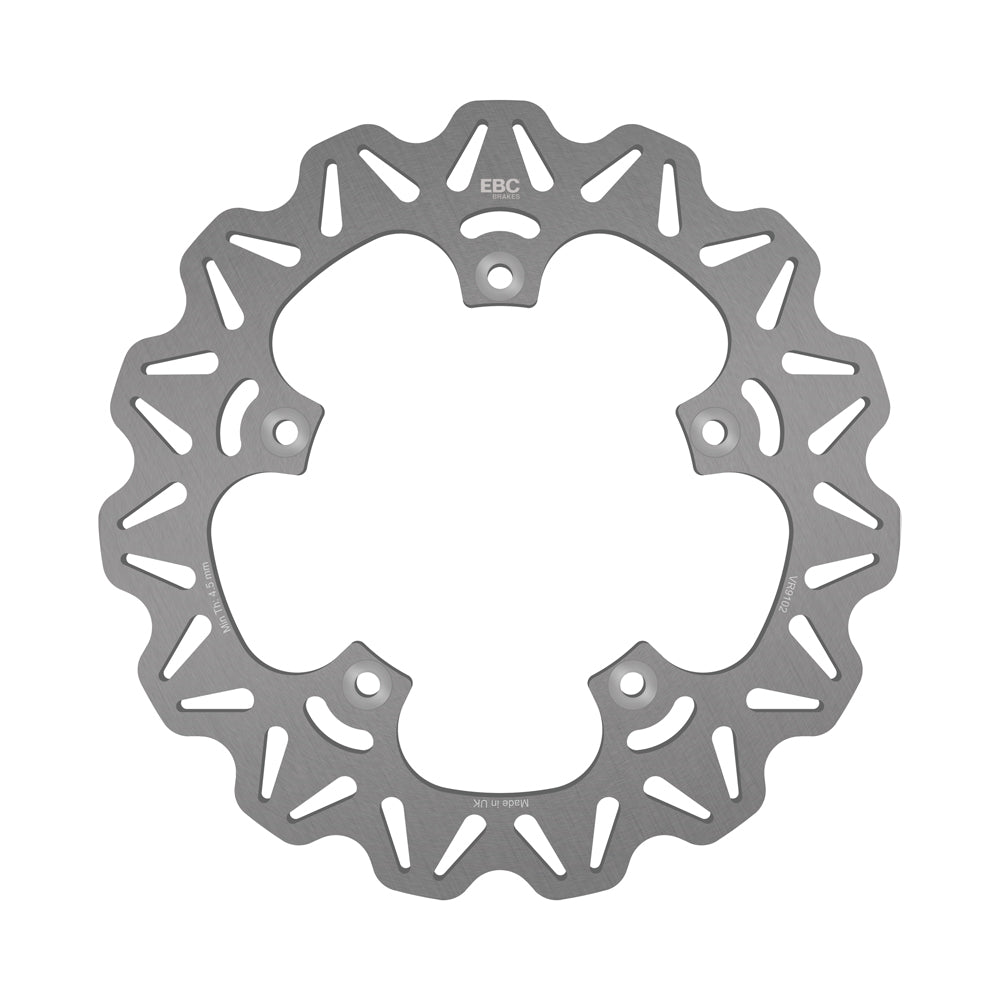 EBC Vee Floating Disc Rotor for YAMAHA YP 250 R X-Max 37P1 2010-2013