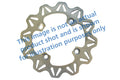 EBC Vee Floating Disc Rotor for YAMAHA CS 50 Z Jog RR 2003-2005