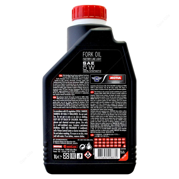 Motul Fork Oil Factory Line Light 5w