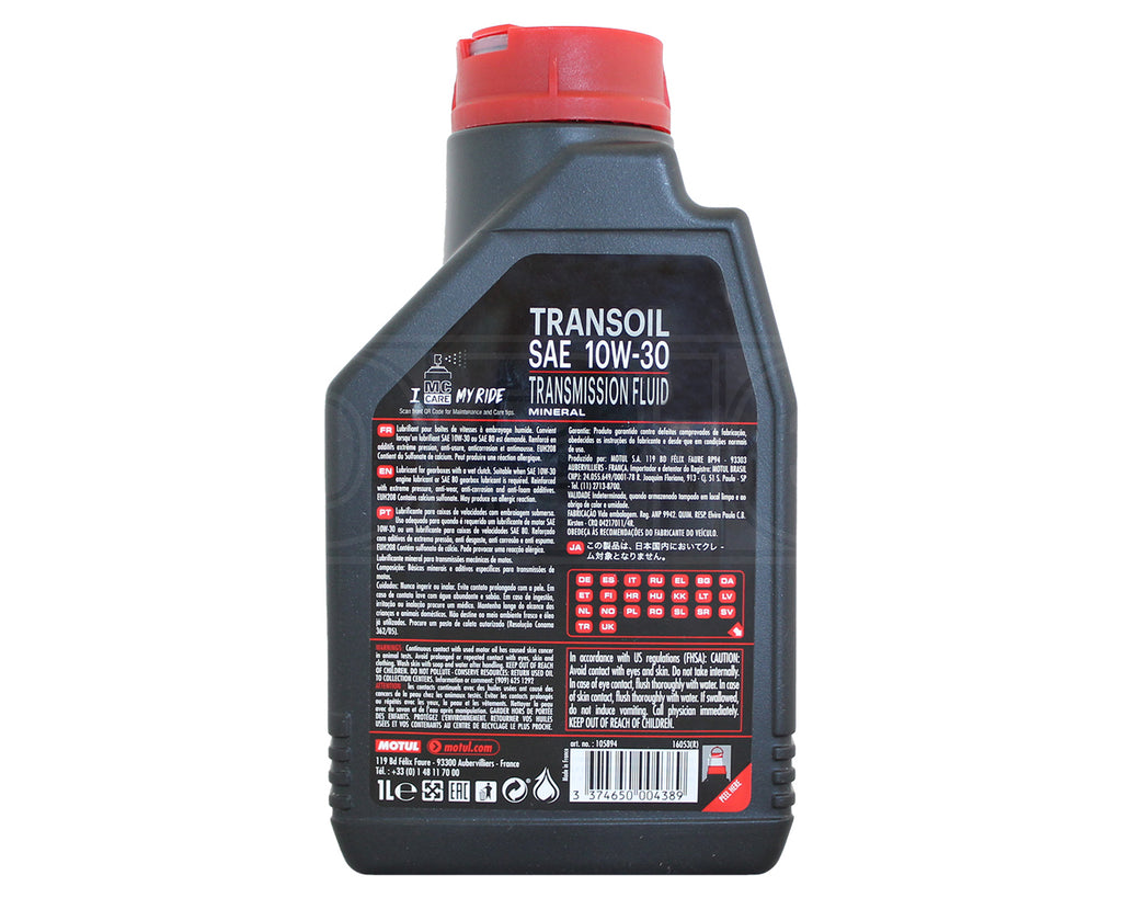 Motul TRANSOIL 10W30