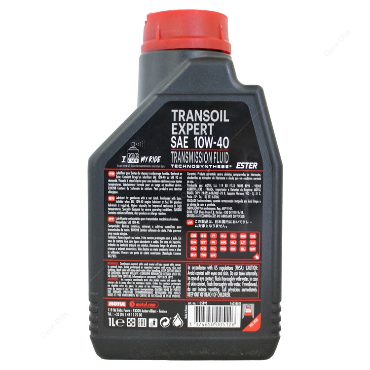 Motul TRANSOIL EXPERT 10W40